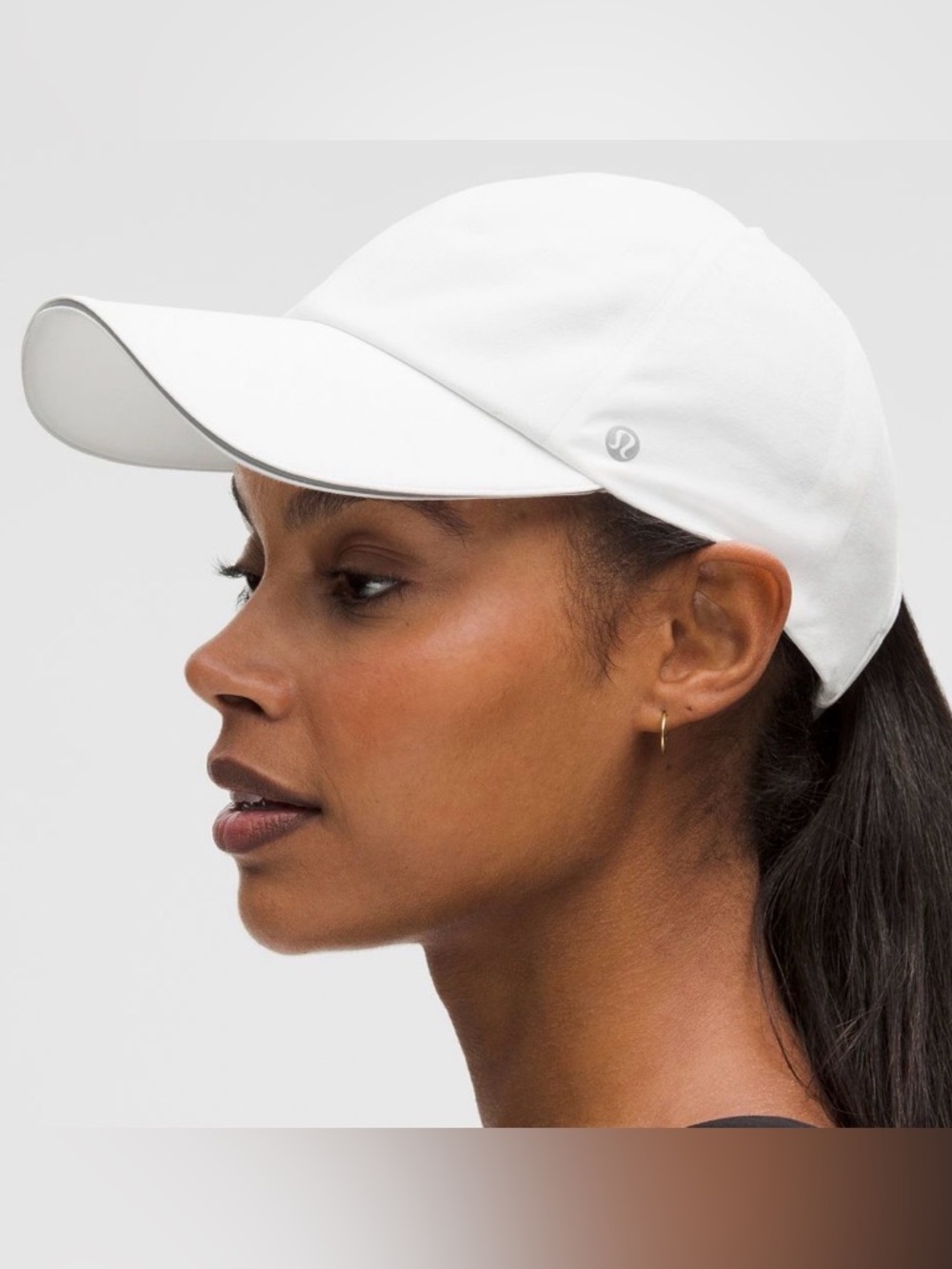 Lululemon Fast and Free Running Hat Women’s S/M White 🤍 EUC